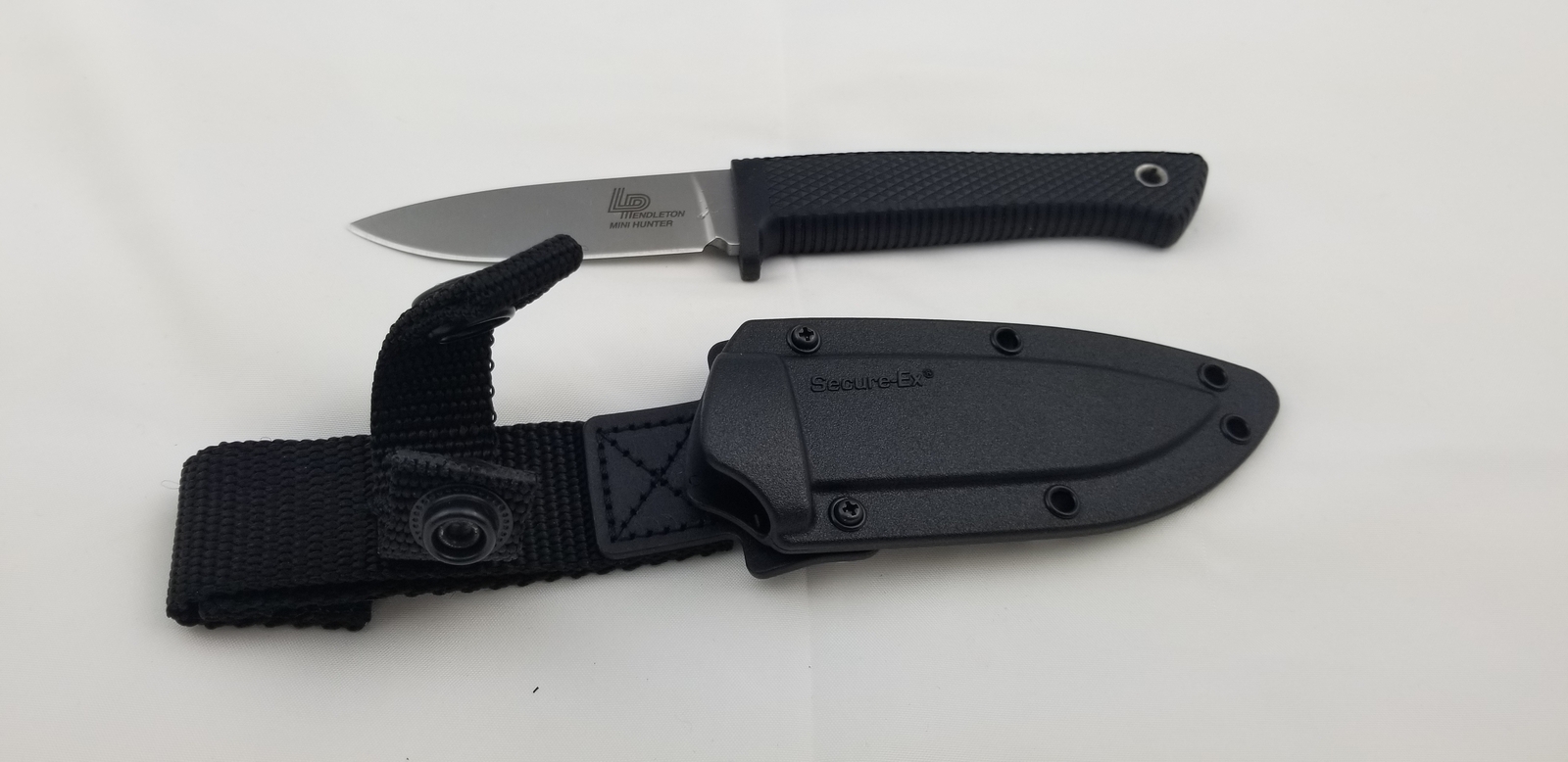 Cold Steel Pendleton Mini Hunter AUS-10A Stainless Fixed Blade Knife 36LPMF