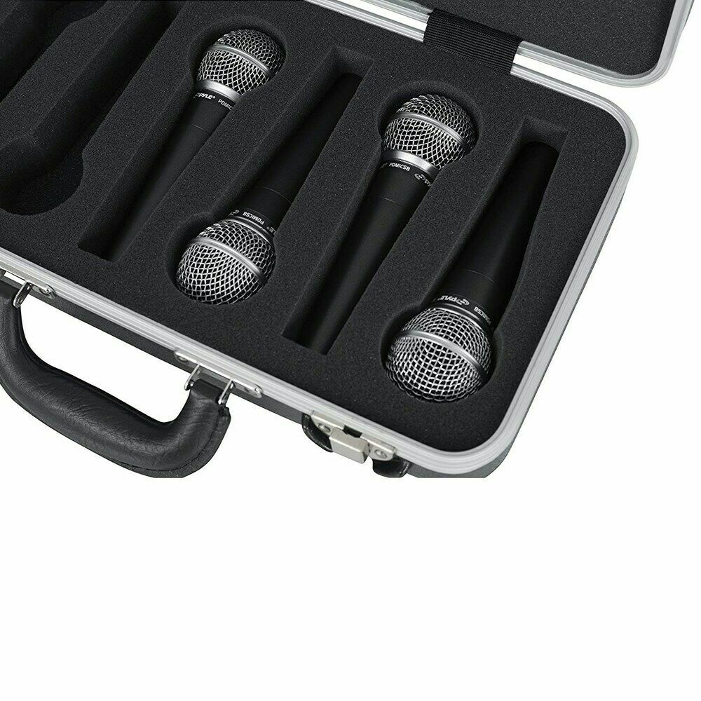 Gator Cases GM-6-PE 6 Space Polyethylene Case For 6 Microphones - FAST Shipping