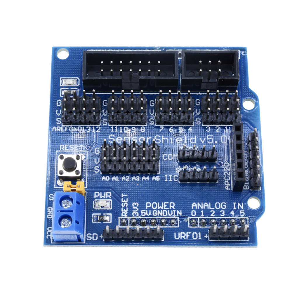 Sensor Shield V5 V5.0 For Arduino APC220 Bluetooth Analog Module Servo Motor NEW