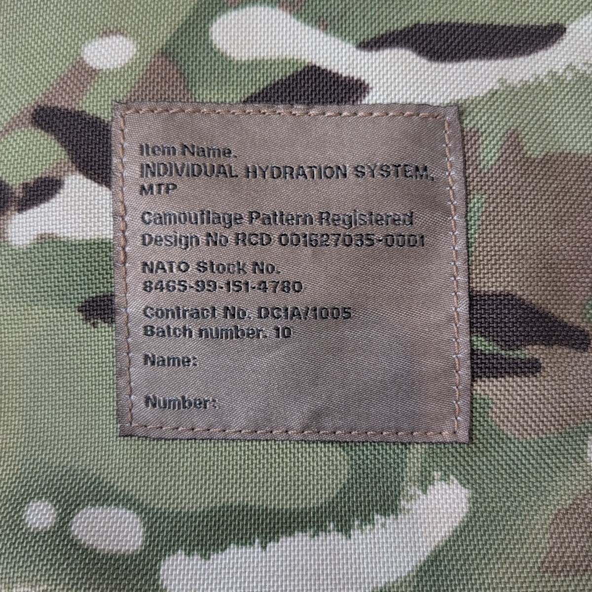 Camelbak Army Hydration Pack System Carrier + Bladder Woodland Camo