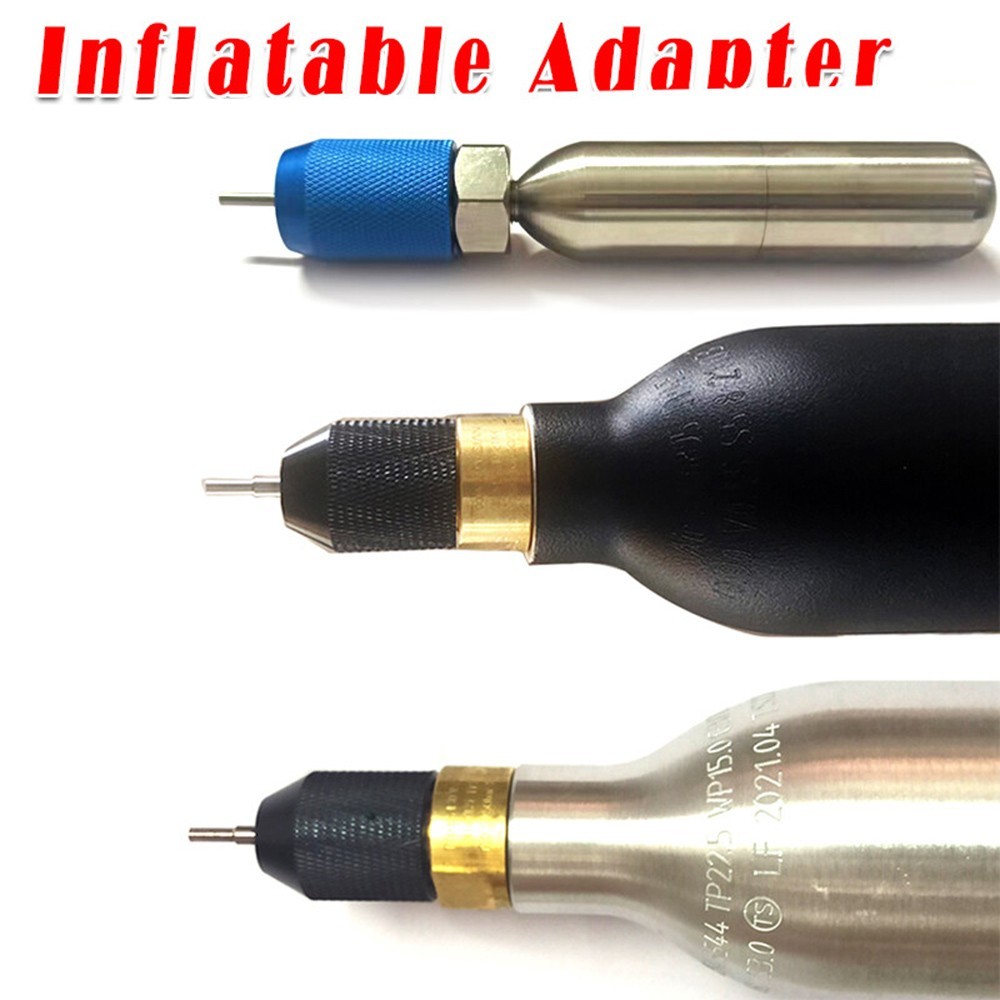Refill Charger Adapter Portable 12g,16g,88g, Co2 Cartridge Needle Chargin [