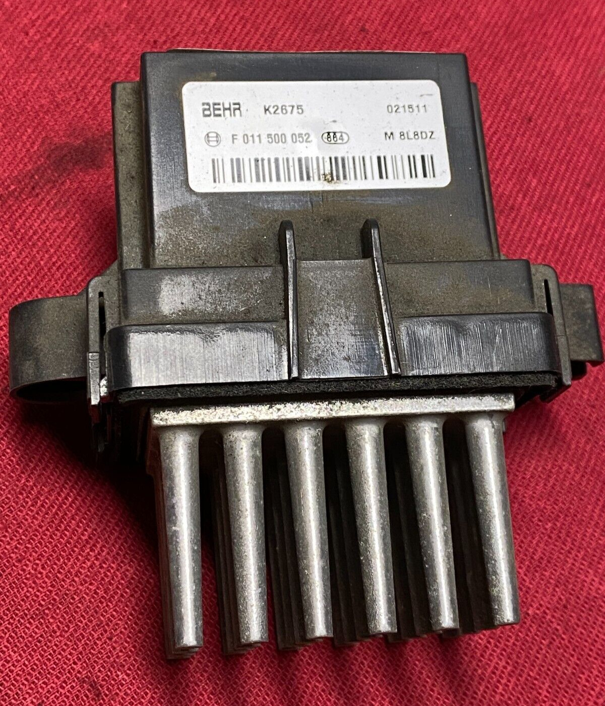 BEHR  BLOWER MOTOR  HVAC RESISTOR K2675, F 011 500 052, BOSCH 1035900018