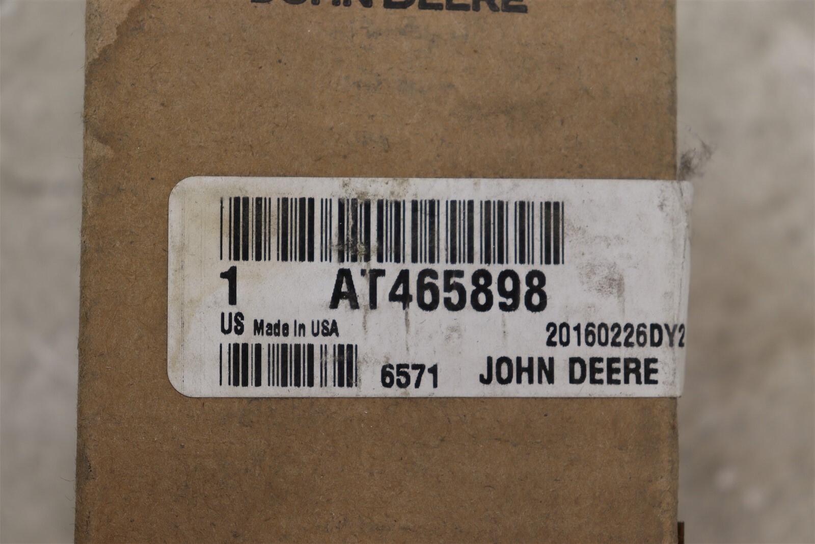NEW OEM John Deere Main Wiring Harness EGR Jumper AT465898 844K