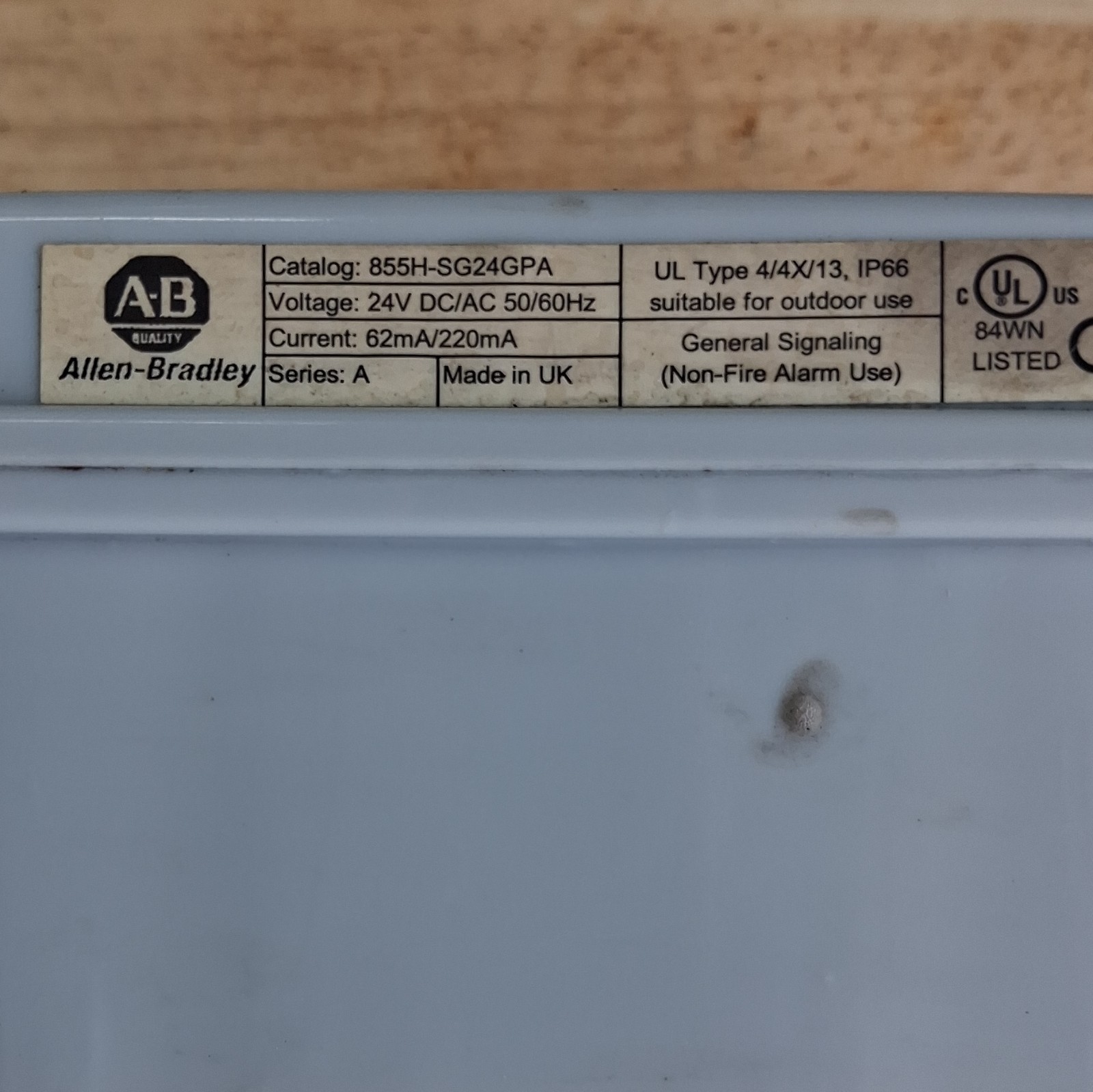 Allen-Bradley 855H-SG24GPA 24V AC/DC IP66 General Signaling Alarm Speaker