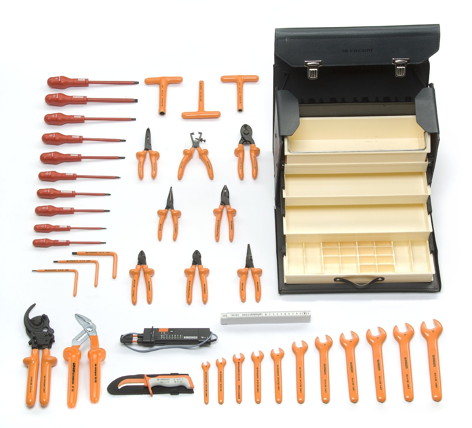 39 Piece 1000V VSE Insulated Electrician Tool Set Screwdriver Pliers Kit W/ Mat