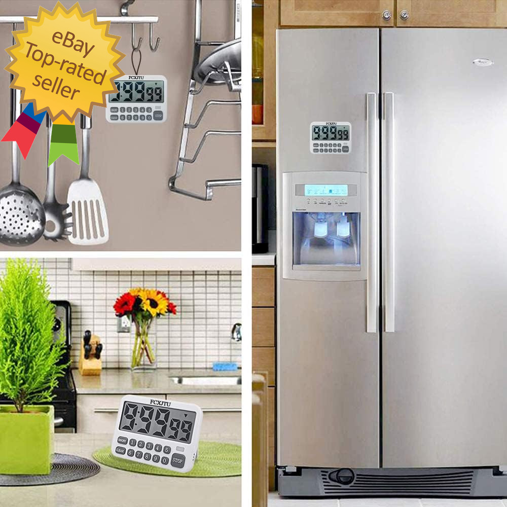 Digital Kitchen Timer, Large Display Countdown/Up Timer with Digits Directly Inp