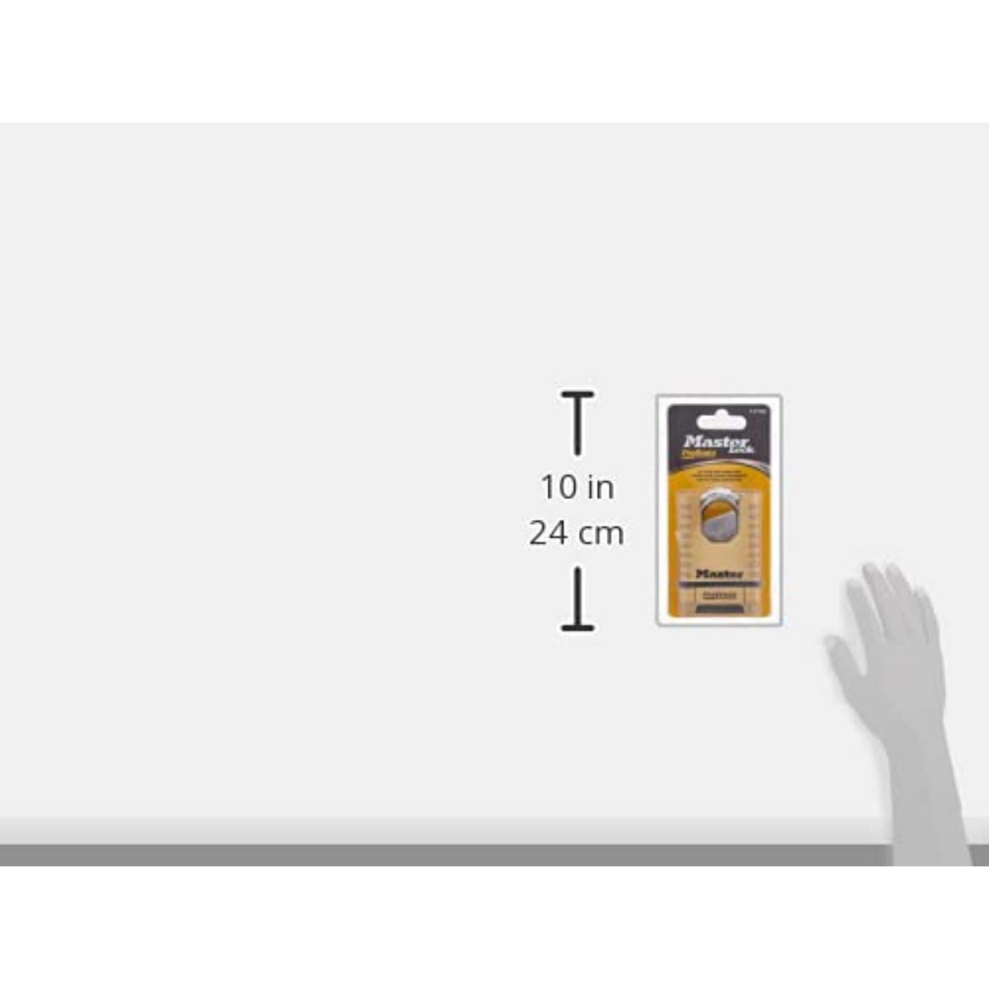 Padlock Brass 4 Inch Master Lock ProSeries 1177D Combination 2-1 Commercial Code