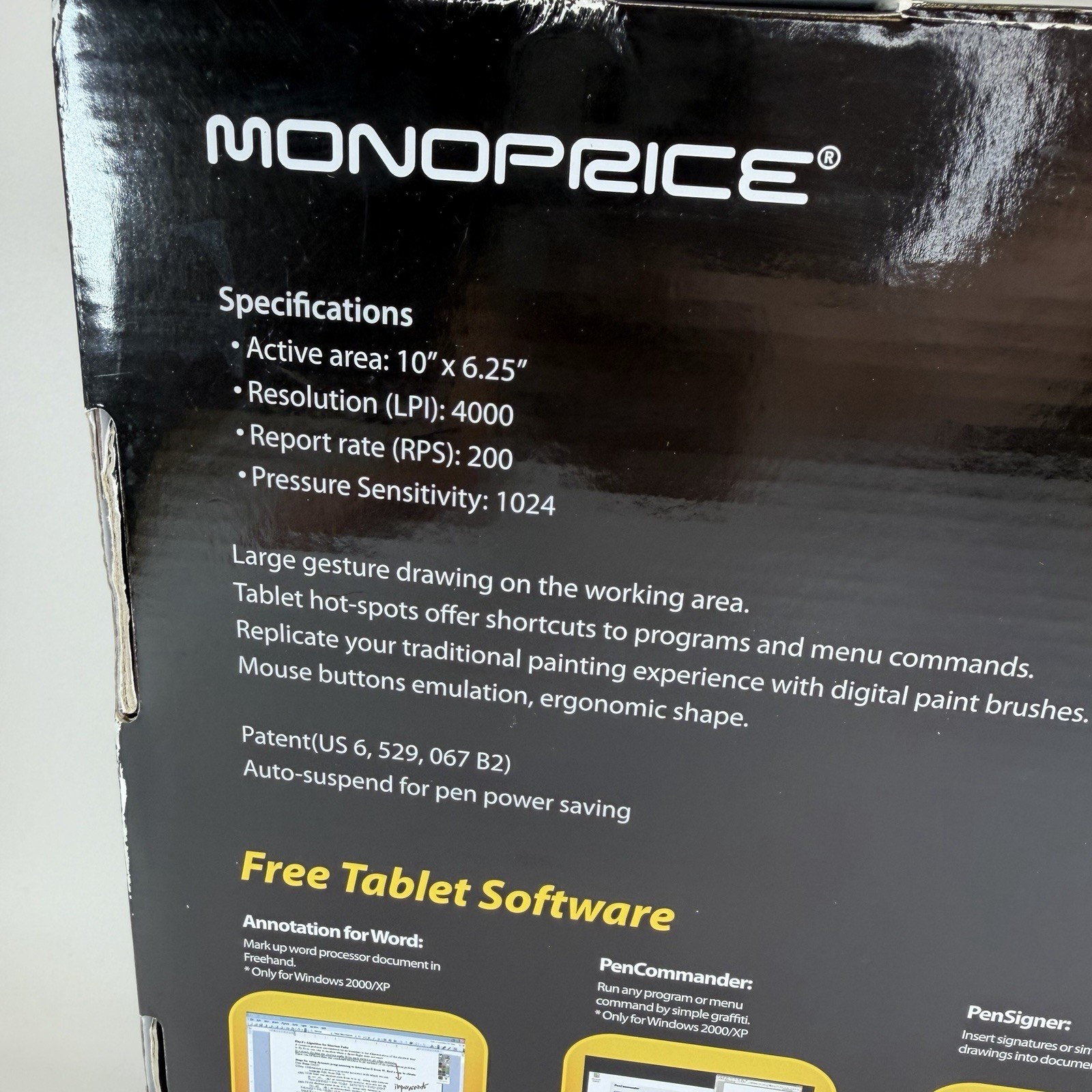Monoprice Professional Tablet (model WP1062-TAB10)
