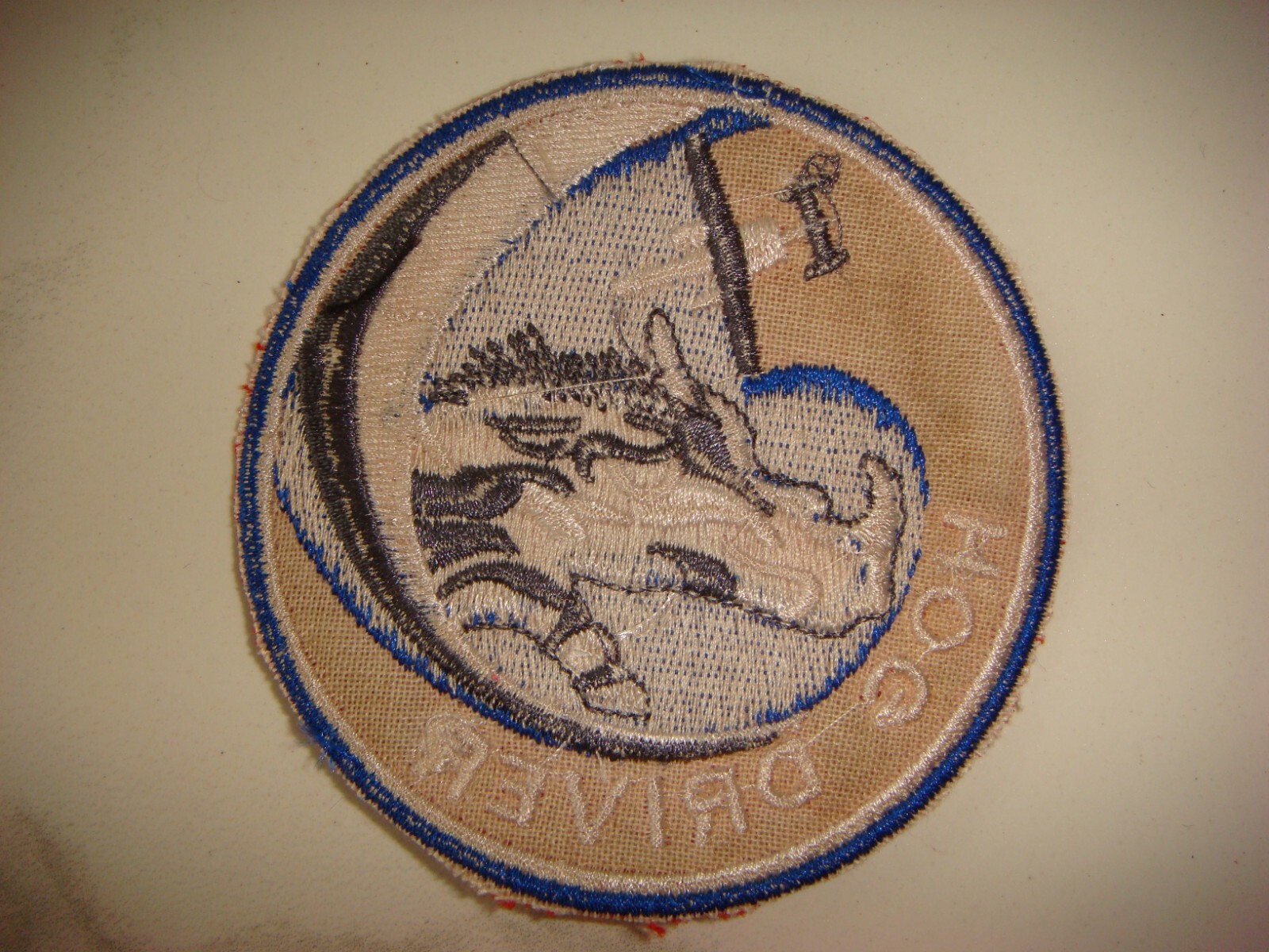 US AIR FORCE 25th FIGHTER SQ HOG DRIVER PATCH