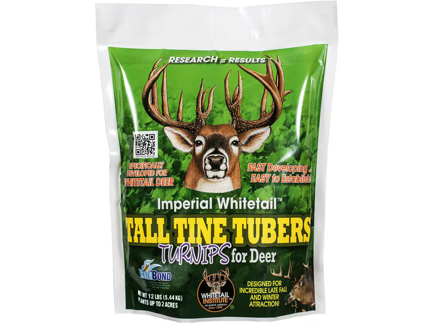 Whitetail Institute Tall Tine Tubers Turnips Food Plot Seed 3 lb
