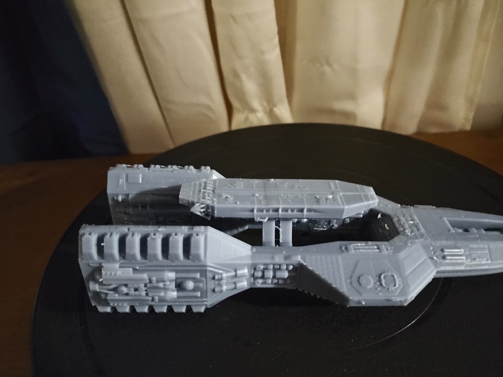 Battlestar Galactica Defender Class 3D Resin Print 8.75" In