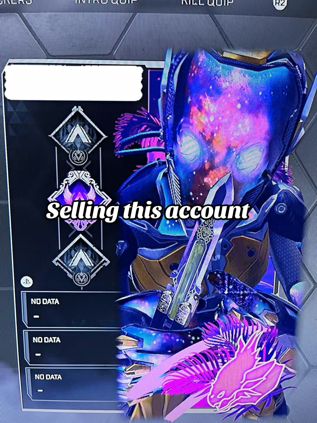 Apex Legends Game Account - Generation 294 / Level 294