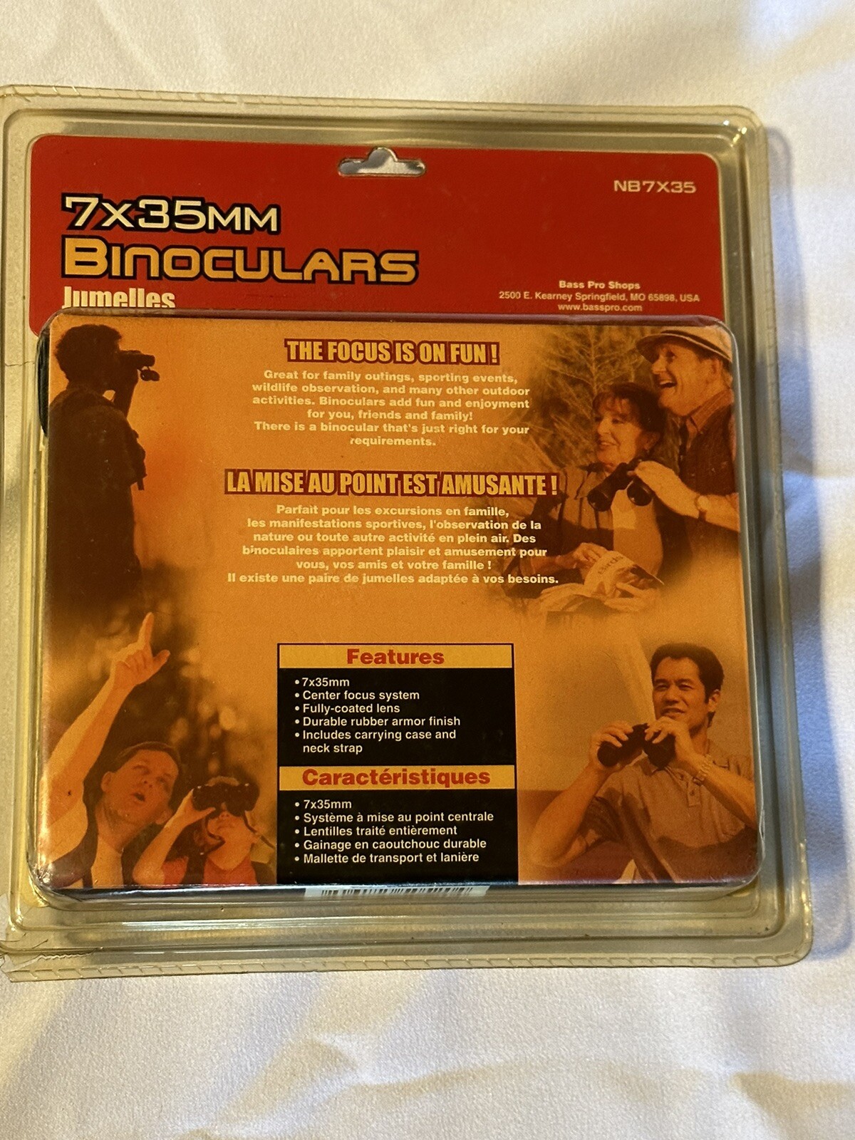 Red Head Binoculars 7x35