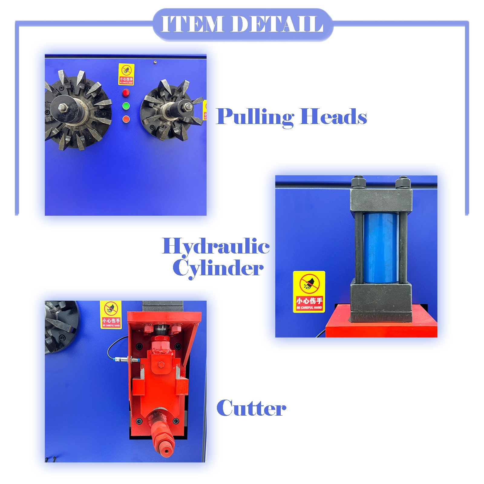 220V 1PH Multi-functional Scrap Motor Disassembly Machine Copper Recycle Machine