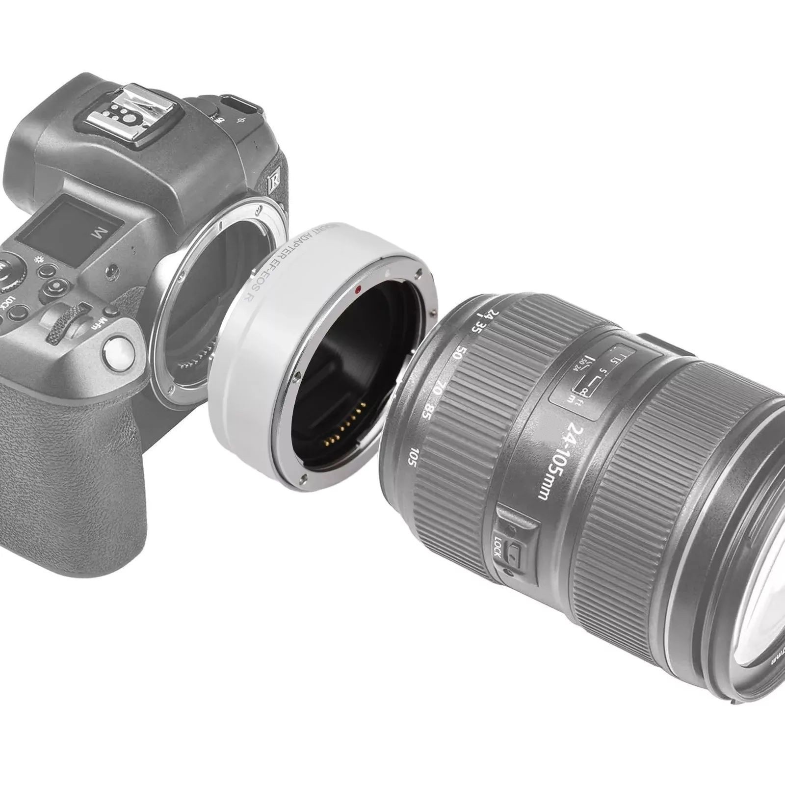 EF-EOS R Auto Focus Lens Adapter For Canon EF EF-S Lens To EOS R RF Mount Camera