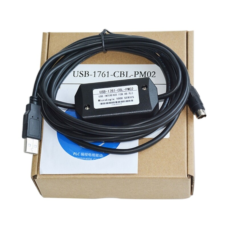 Suitable for Micrologix 1000/1200/1500 Series PLC Programming Cable Data