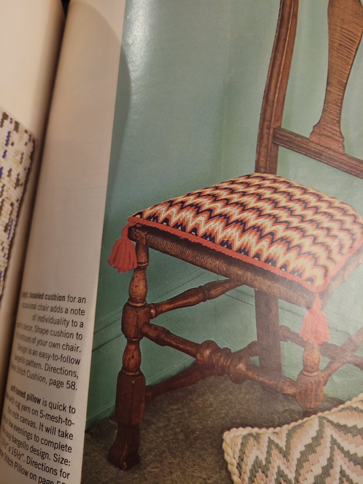 VINTAGE 1974 MCCALL'S NEEDWORK & CRAFTS NEEDLEPOINT VOLUME 3 B2