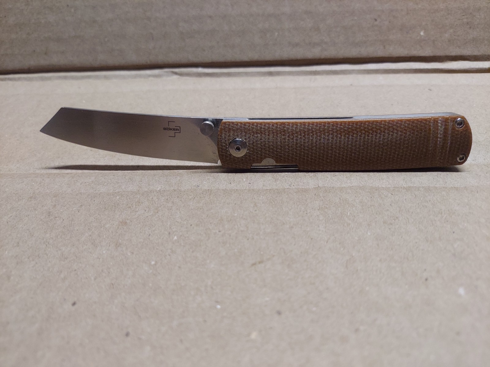 Boker Plus Tenshi Micarta Knife 01B0327