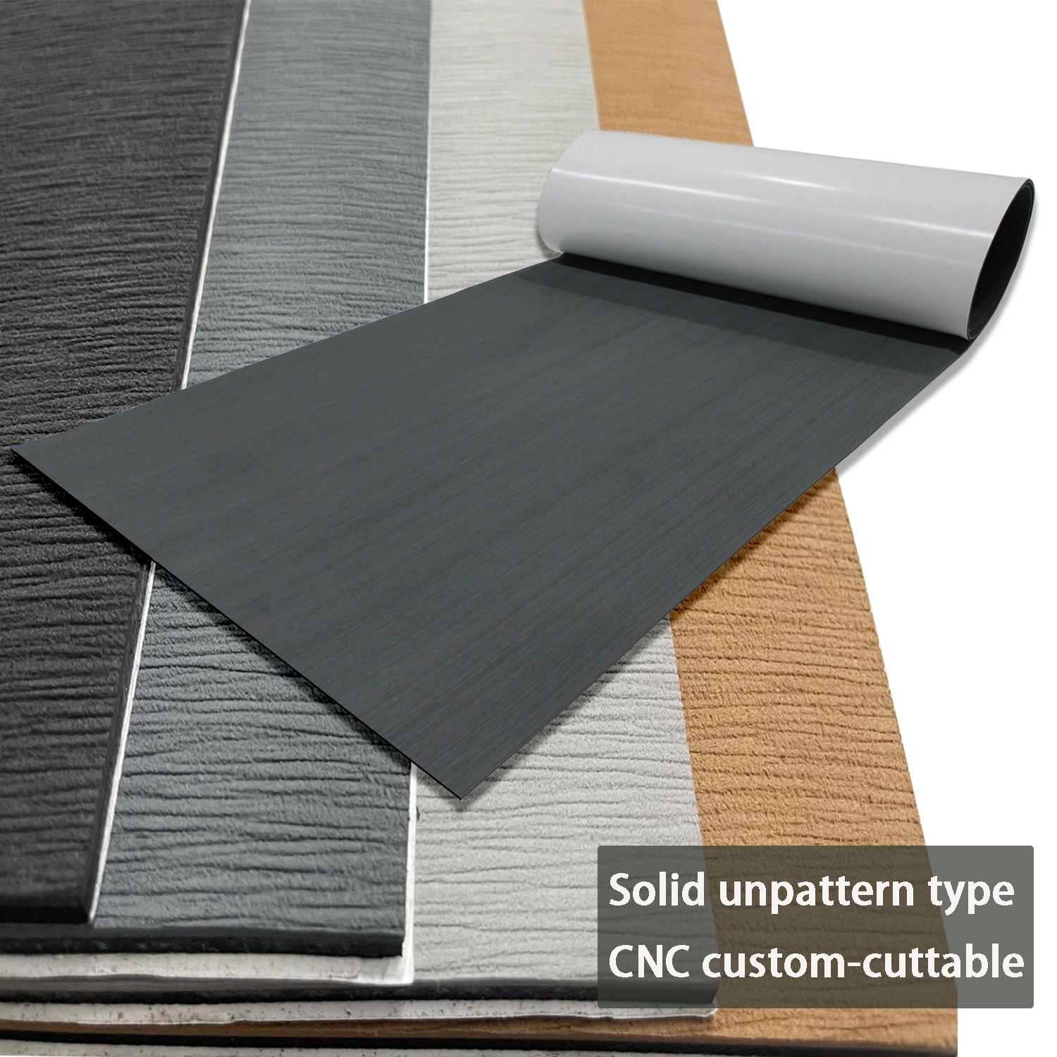 Unpattern EVA Foam Boat Flooring,CNC Custom-cuttable Marine Decking Traction Mat
