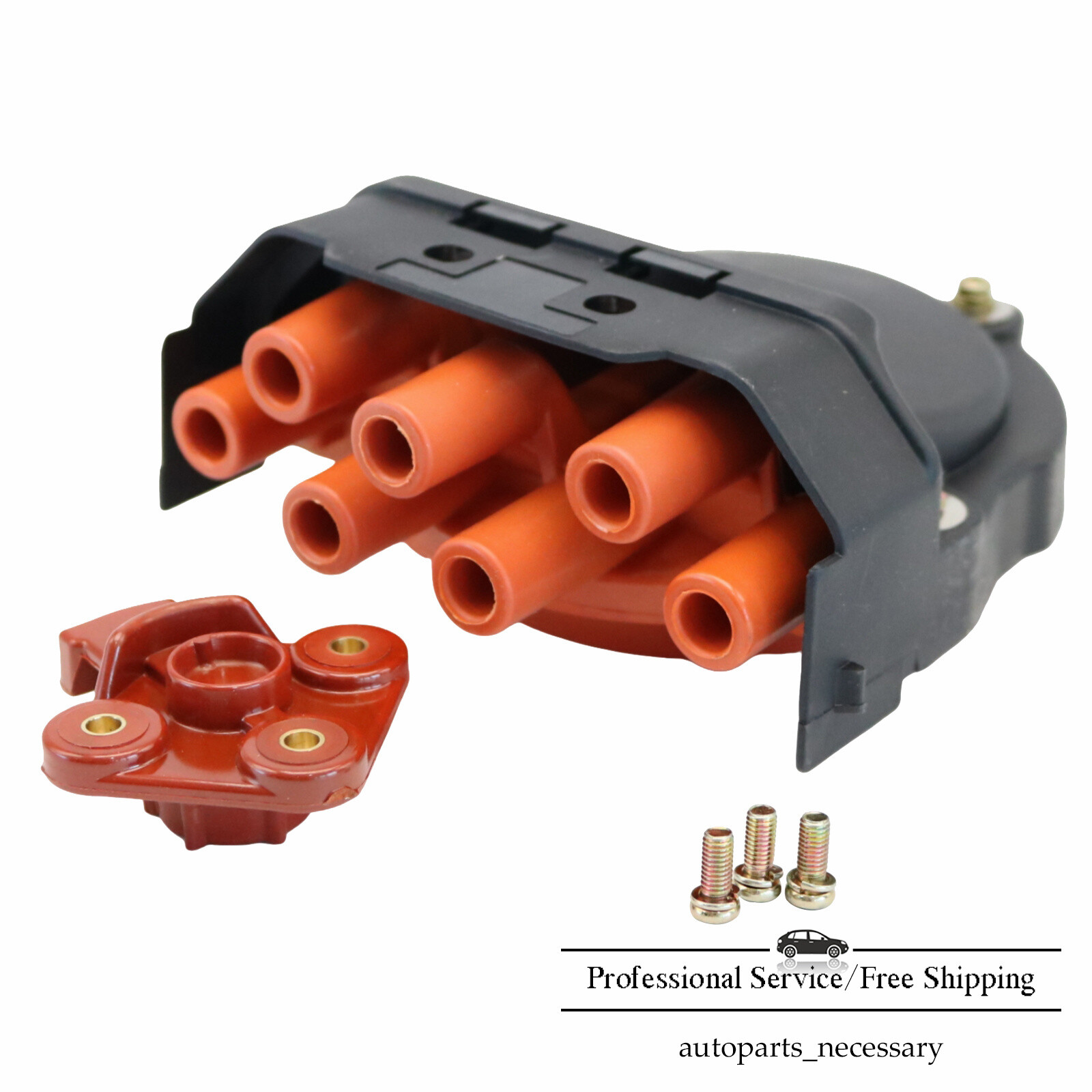 Fits For BMW E23 E24 E28 E30 E31 E32 E34 Ignition Distributor Rotor & Cap Kit US