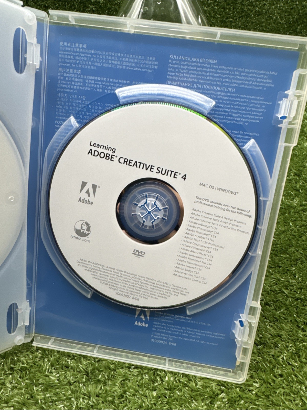 Adobe Photoshop CS4 Extended software for MAC OS w/serial number. 24