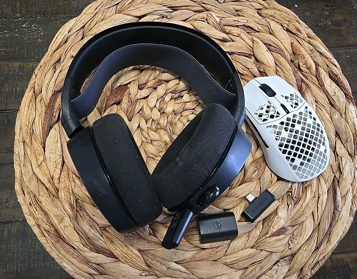 Steelseries Headphones And Mouse