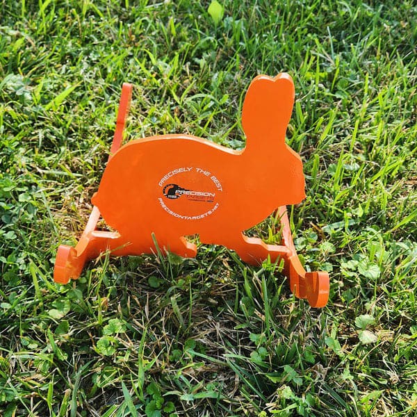 Precision Targets 3/8" Rockin Rabbit Reactive Steel Target, Orange (RRRT)