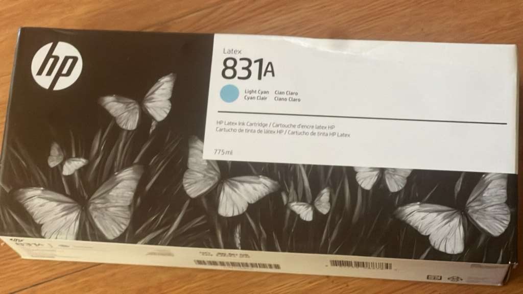 2025 HP CZ686A 831 Light Cyan Latex 360 365 315 335 560 570 330  ink Cartridge