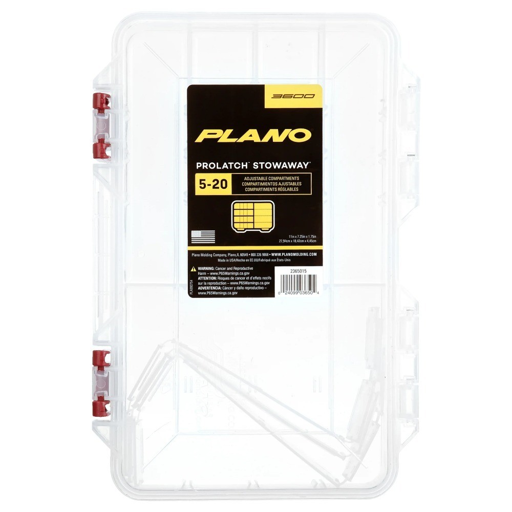 Medium Pro-Latch Organizer Box 2-Pack Stackable Storage Case with Secure Locking