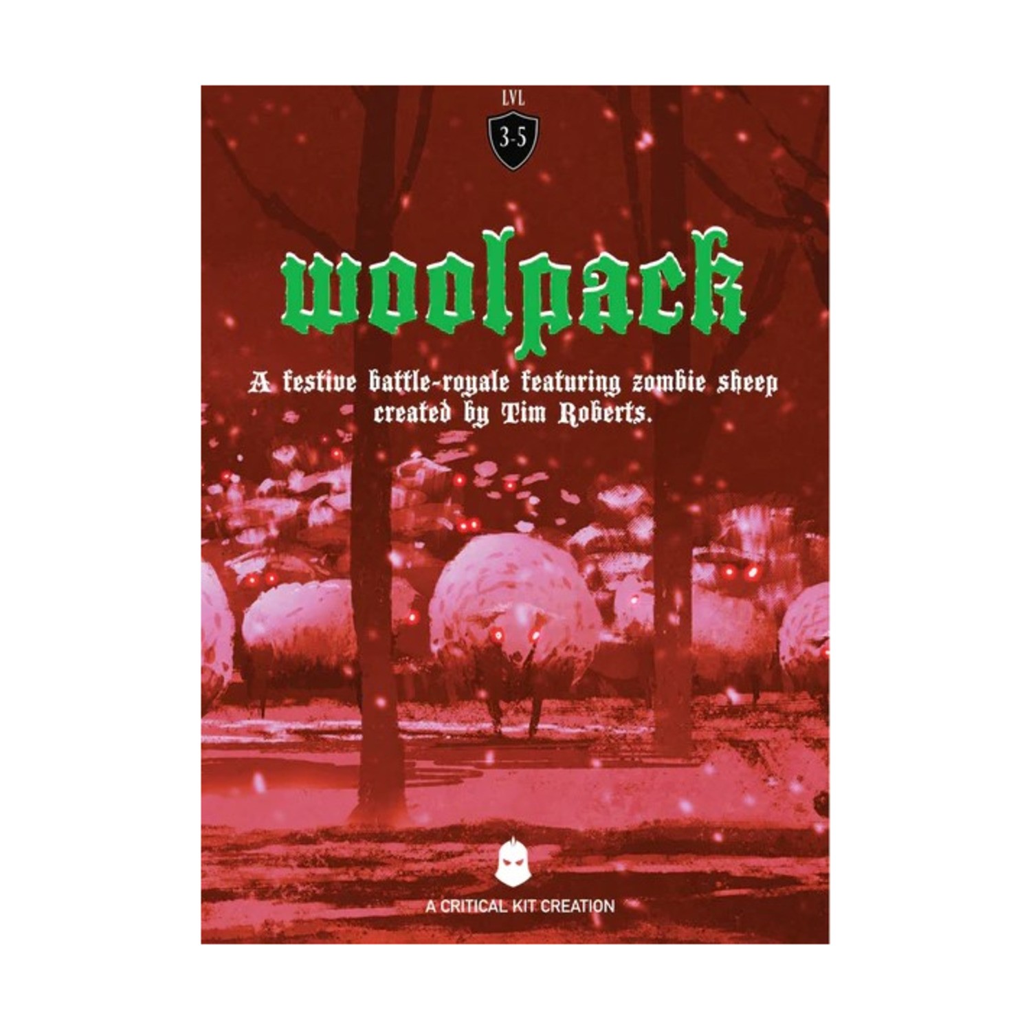 Critical Kit LTD D&D 5e One-Shots Woolpack - Zombie Sheep (5E) New