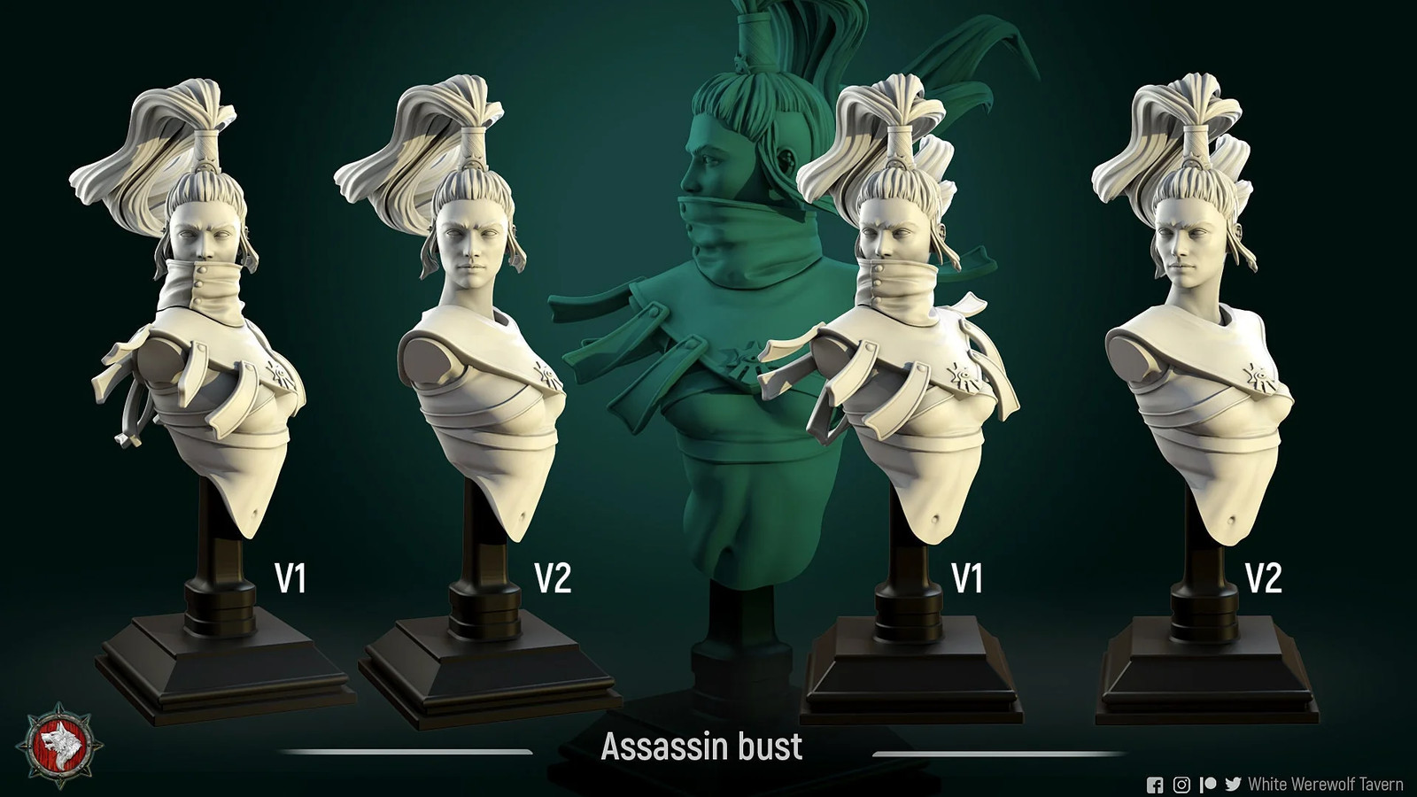 Cult Assassin - Resin Display Bust