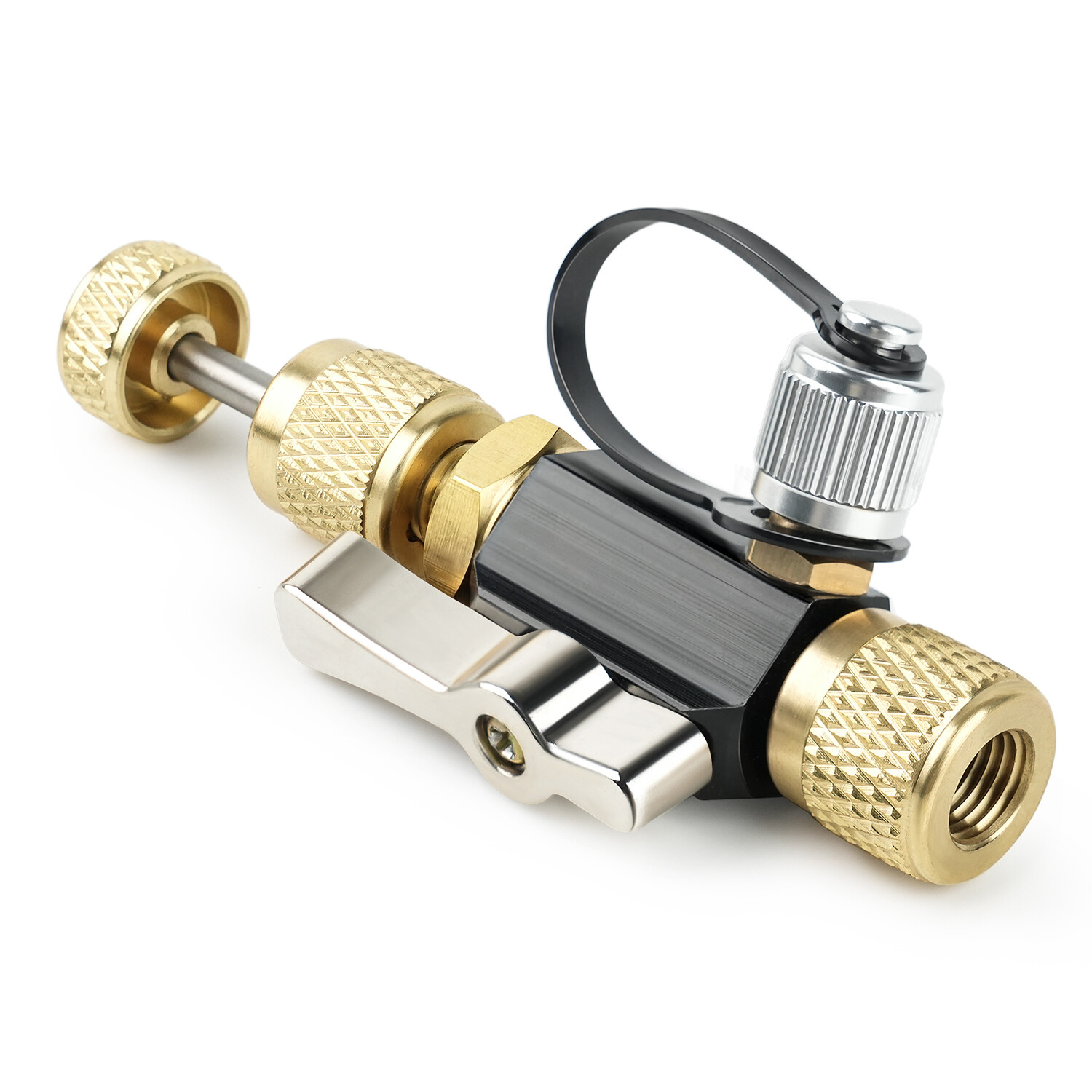 Mega Flow Vacuum Rated Valve Core Removal Tool – 1/4"  System Connection