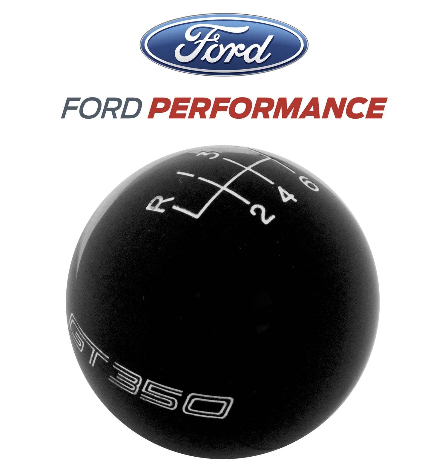 2016-2020 Shelby GT350 Ford Performance 6-Speed Gear Shifter Shift Knob Black