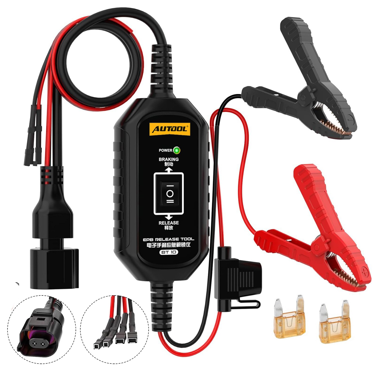 AUTOOL BT10 Electronic Parking Brake Tool Emergency EPB Release Reset and Reset