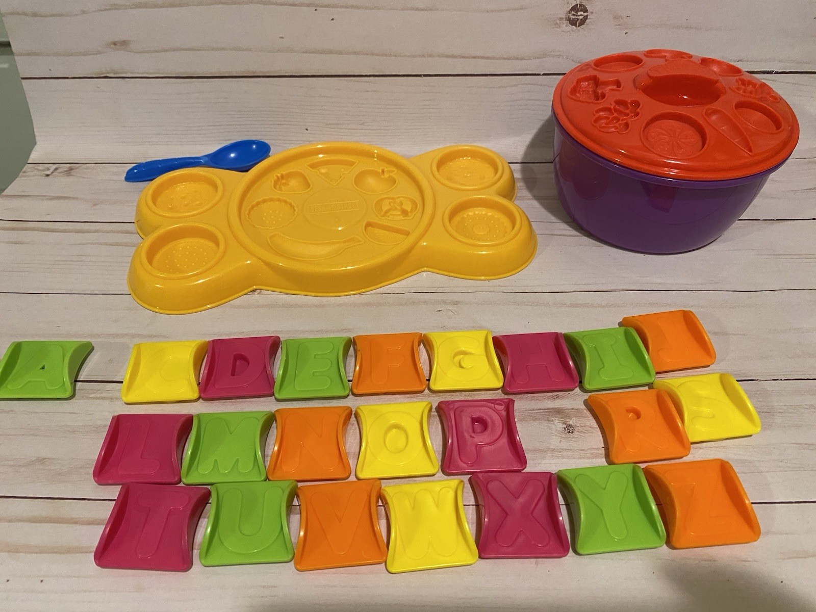 REPLACEMENT PARTS LOT for Play Doh Cookie Monster's Letter Lunch Sesame Street