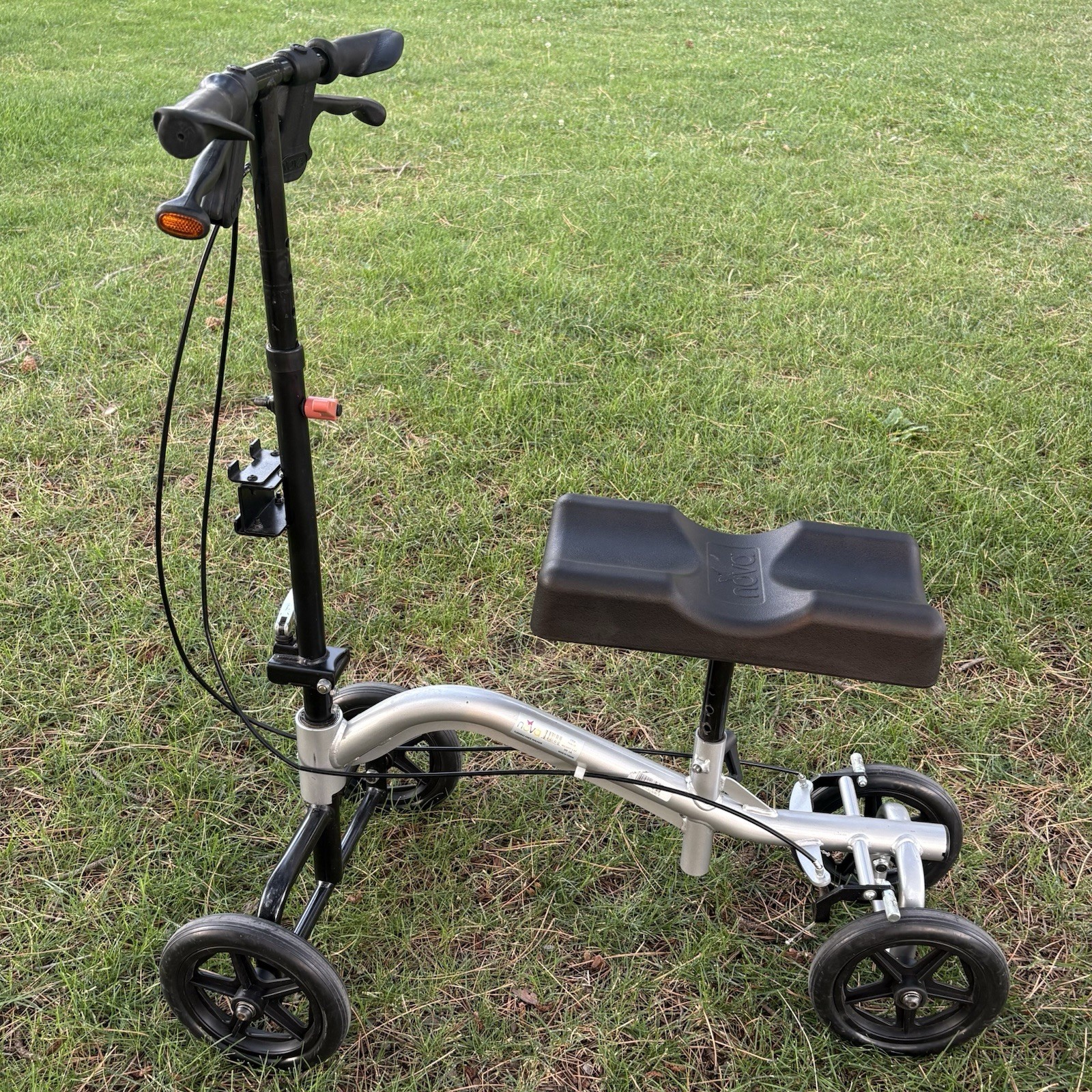 Nova Turning Knee Scooter Walker (TKW-12)- Adjustable Foldable Steerable 300lb
