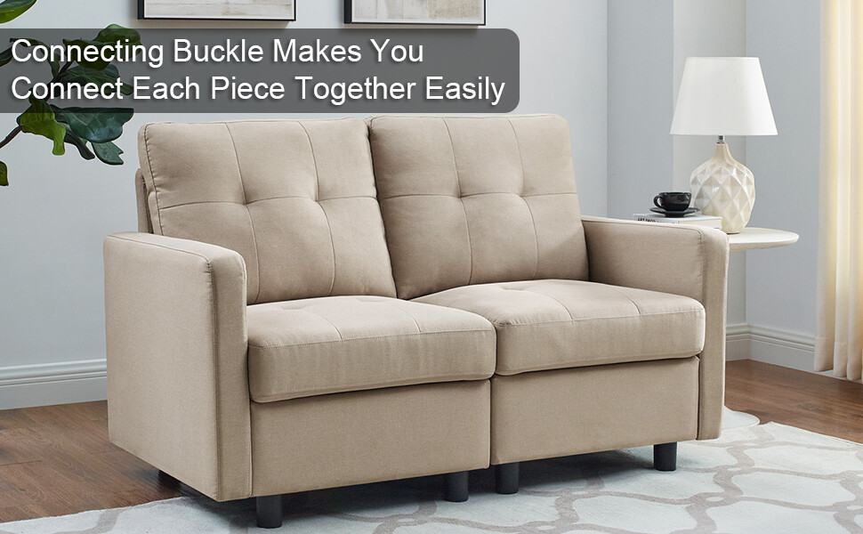 Modular Sectional Sofa Set DLY Couch Modern Fabric Upholstered Sofa Living Room