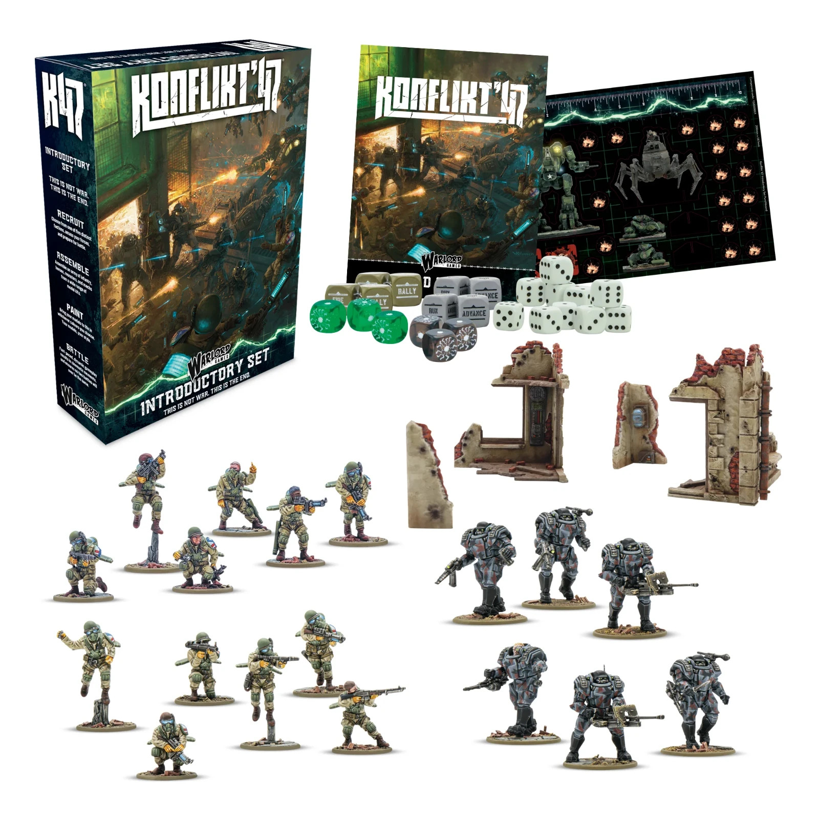 Konflikt '47 Introductory Set Warlord Games Brand New Free Shipping USA