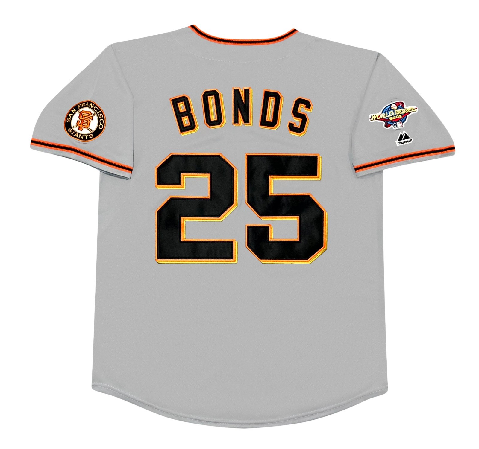 Barry Bonds San Francisco Giants 2002 World Series Road Jersey Men's (L-XL)