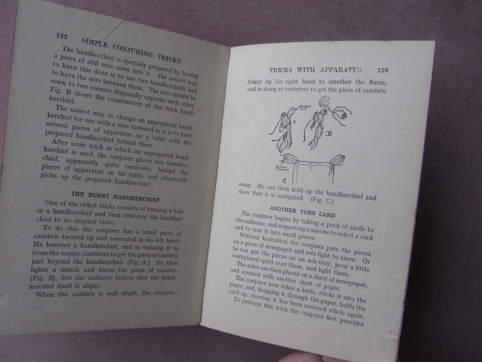 1915 Simple Conjuring Tricks That Anybody Can Perform Book Will Goldston Magic
