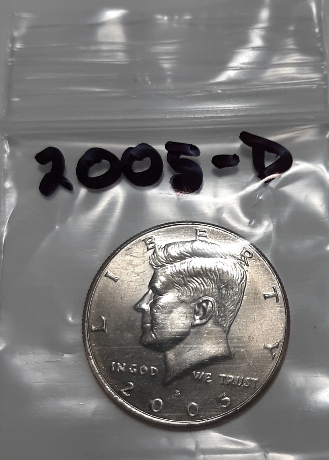 2005-D  Kennedy Half Dollar.