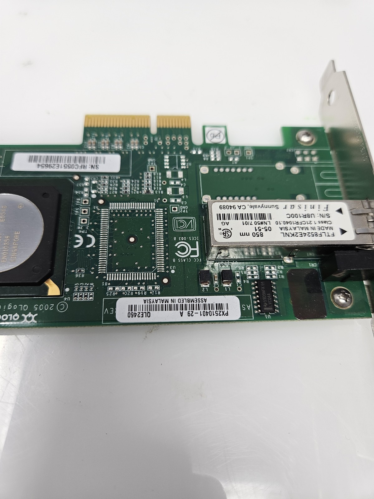 QLOGIC ISP2432 Fiber Controller Card PCIe 4Gbps