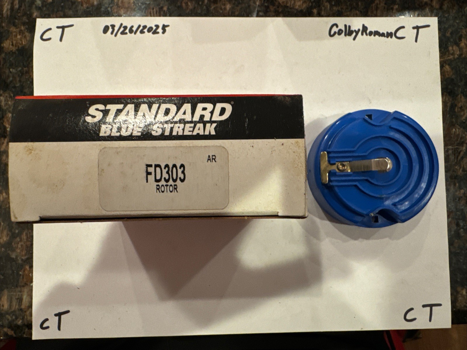Distributor Rotor Standard FD-303