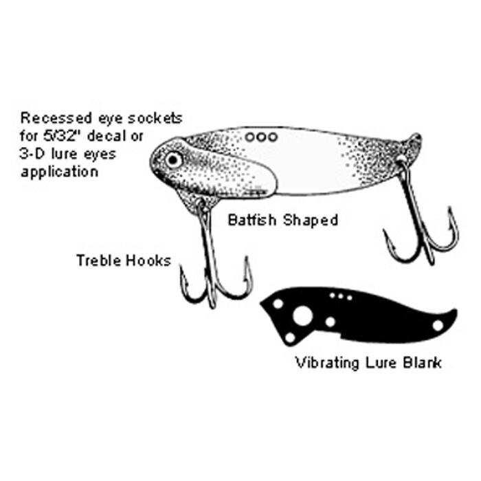 Do-It Molds Buzzspin Lure Mold ( BSJ-2-48)