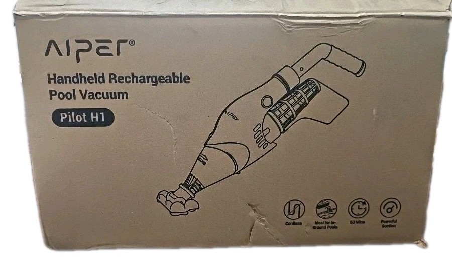 AIPER Handheld Cordless Rechargeable Pool Vacuum Cleaner Pilot H1 Large filter