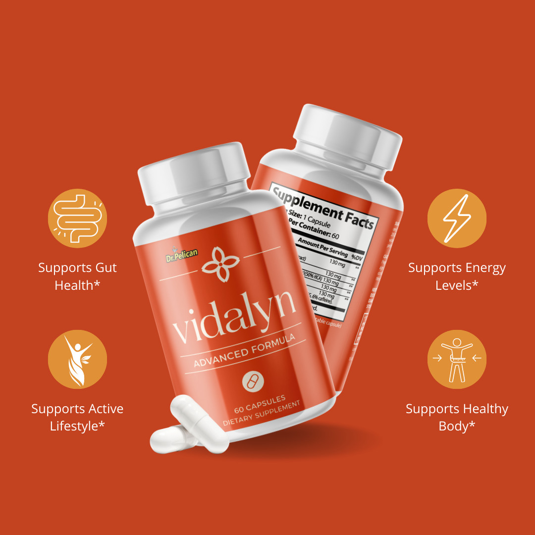 Vidalyn- Immune & Weight Support- 2 Bottles - 120 Capsules