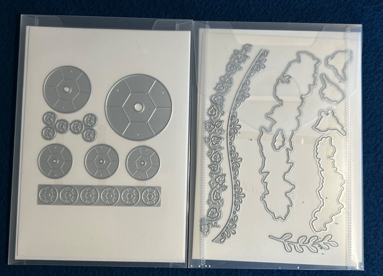 Stampin' Up Cut & Emboss Sequin & Curvy Dies Set