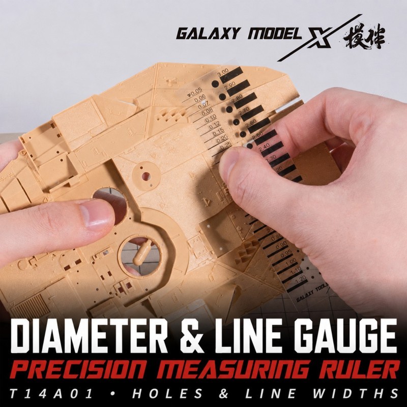 Galaxy Model: Diameter & Line Gauge