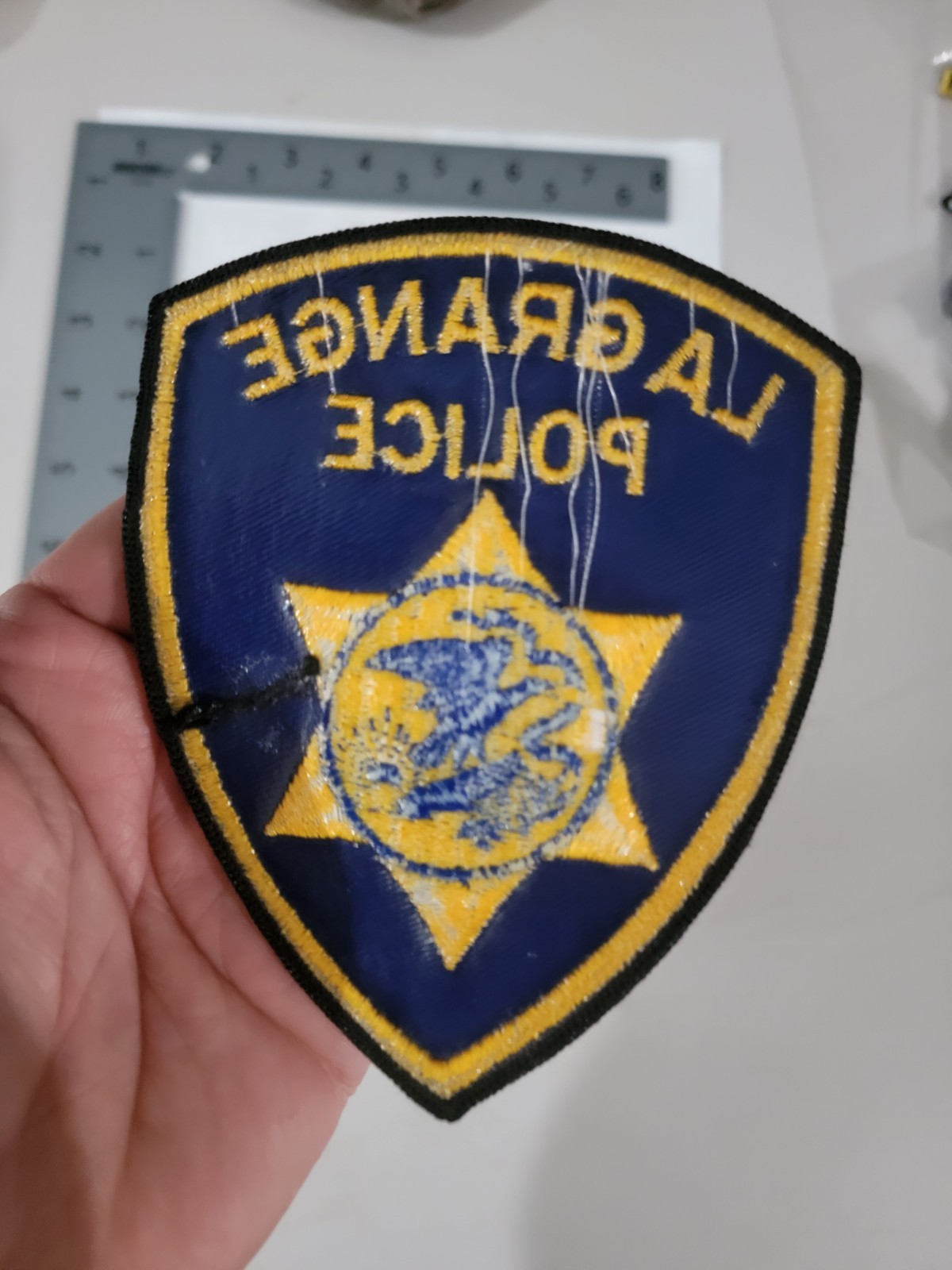 MK2 B4 Police patch Illinois La Grange Lagrange