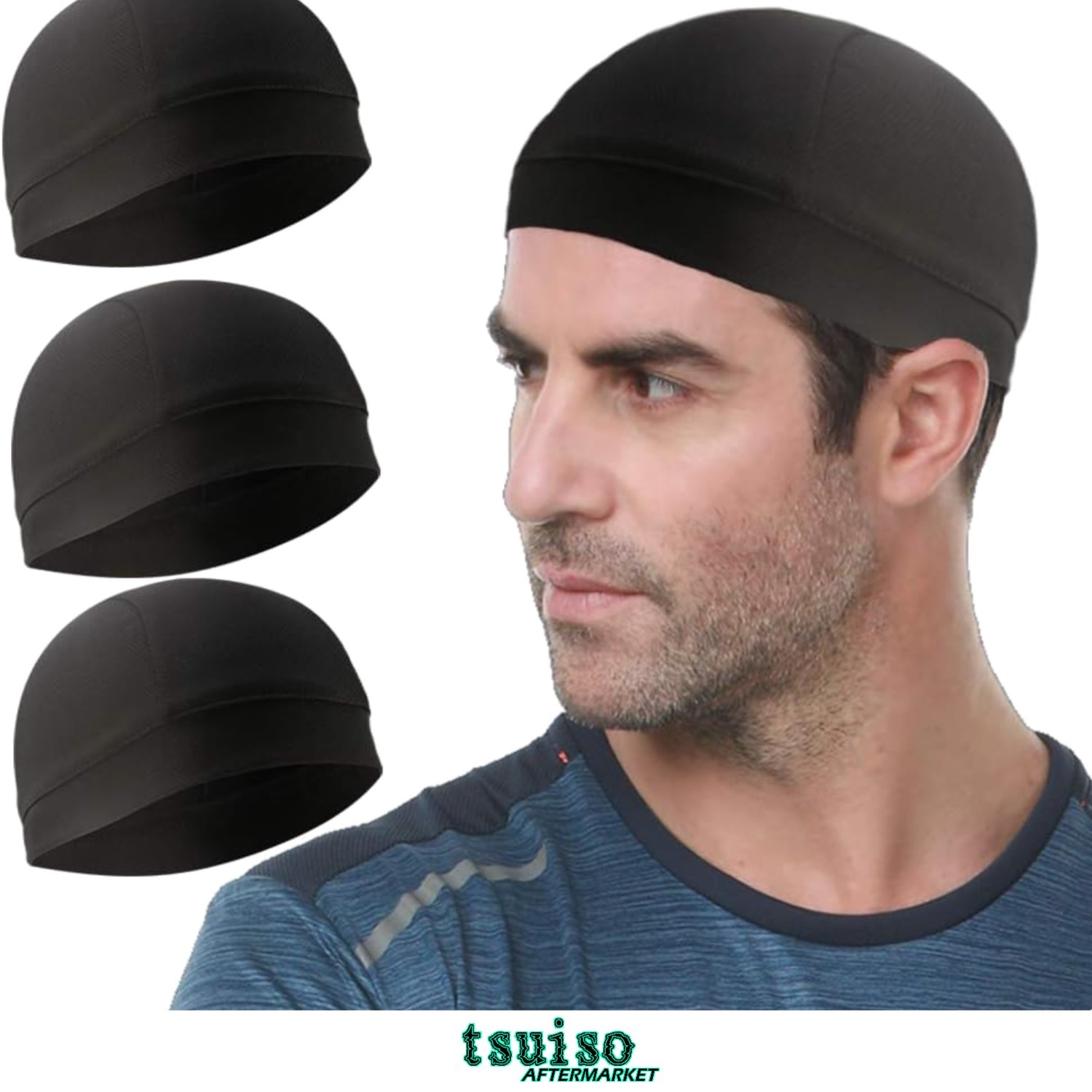 All-Season 3 Pack Cooling Beanie – Adjustable Sports Skull Cap for Men & Women